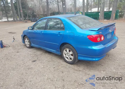 2007 Toyota Corolla S из США, поврежденный, VIN 2T1BR32E67C851003